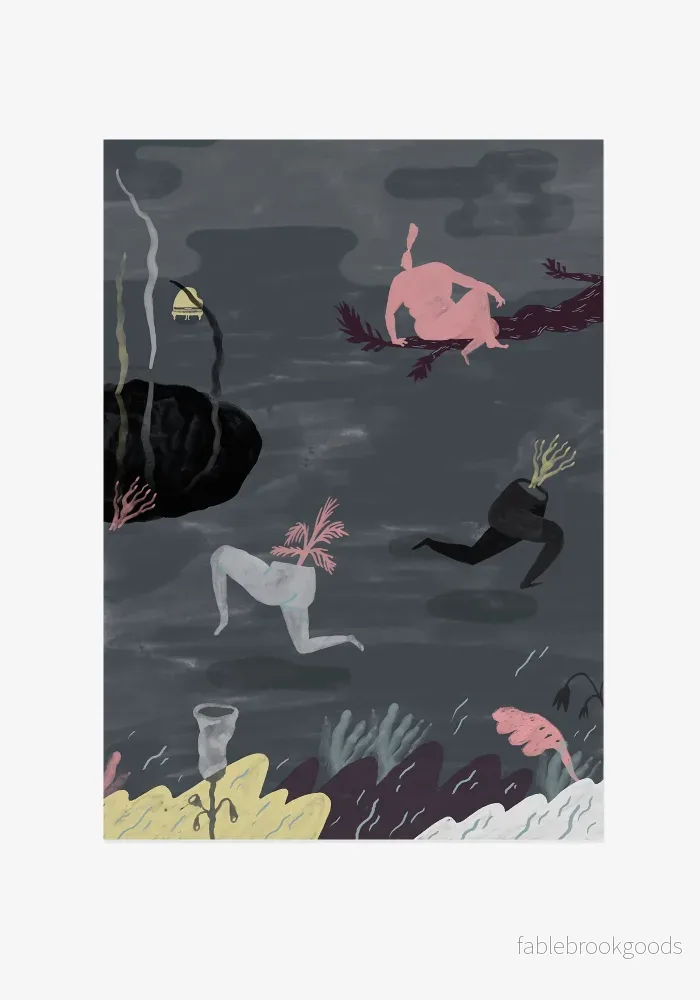 Poster, Saga Bergebo, Pond