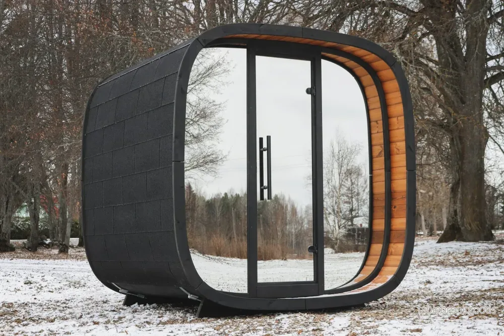 Leil® Saunas Round Cube Mini Leil® Saunas Round Cube Mini