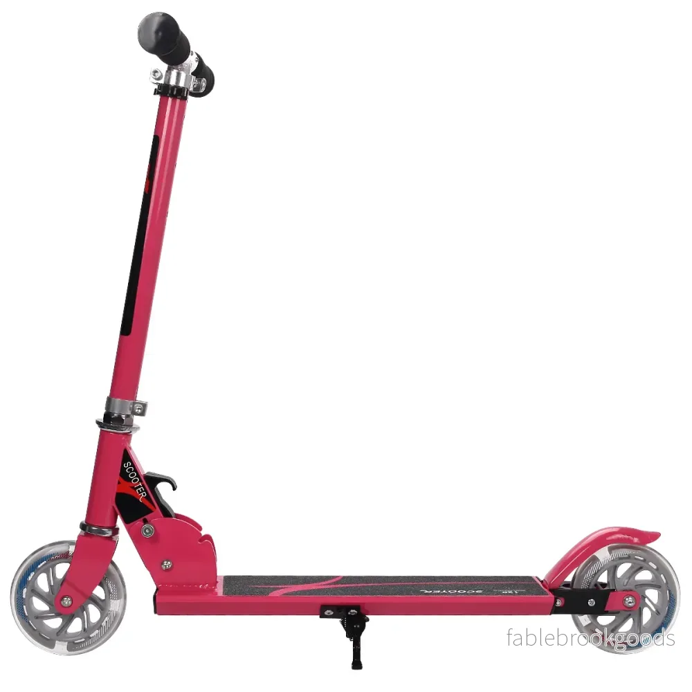 Scooter – Roller Kick Barnskoter City hopfällbar upp till – 70 kg – Rosa - Bild 2