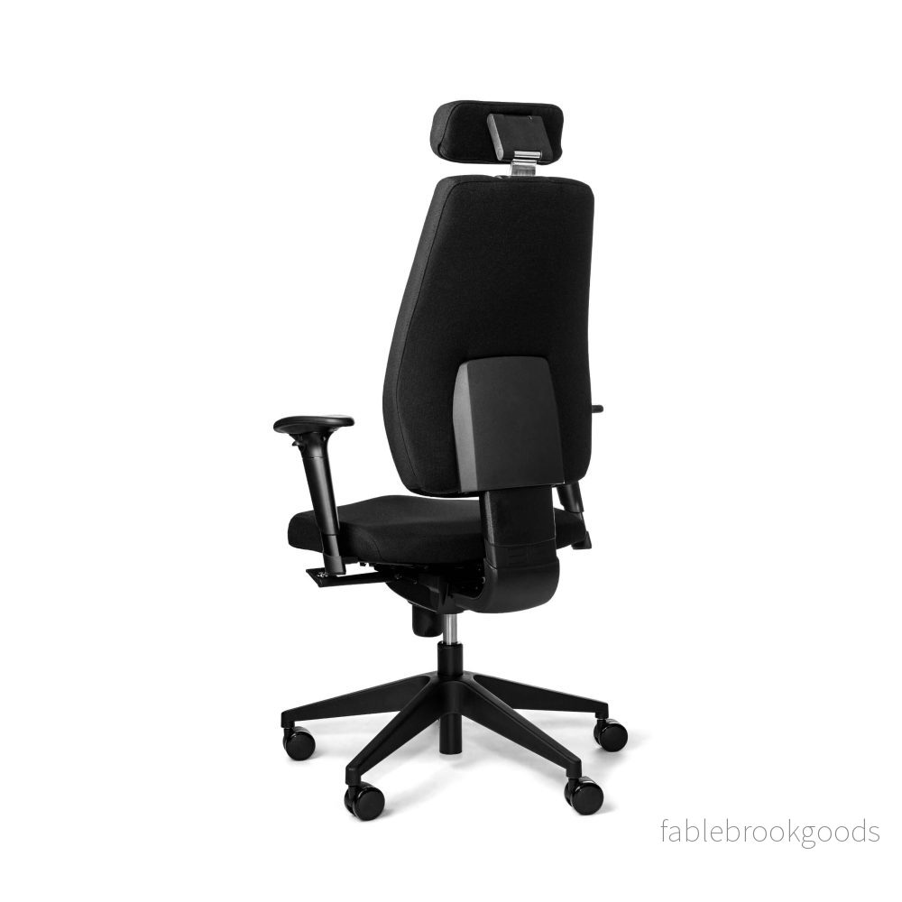 Joonatan light kontorsstol, svart - Bild 3