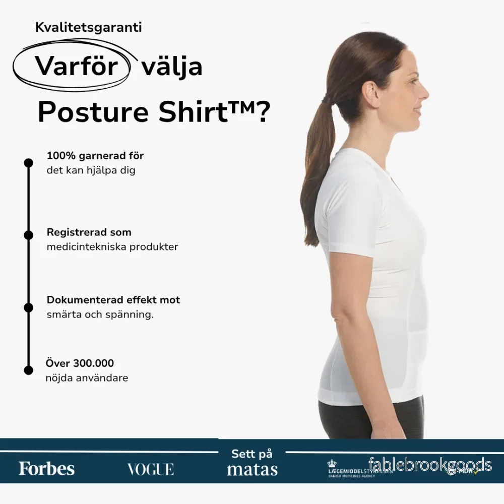 Women's Posture Shirt™ - Vit - Bild 3