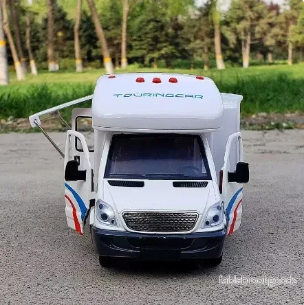 1:28 Diecast Luxury RV Camper Van Model