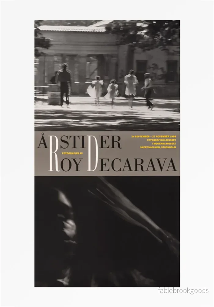 Poster, Roy DeCarava, Årstider Poster, Roy DeCarava, Årstider