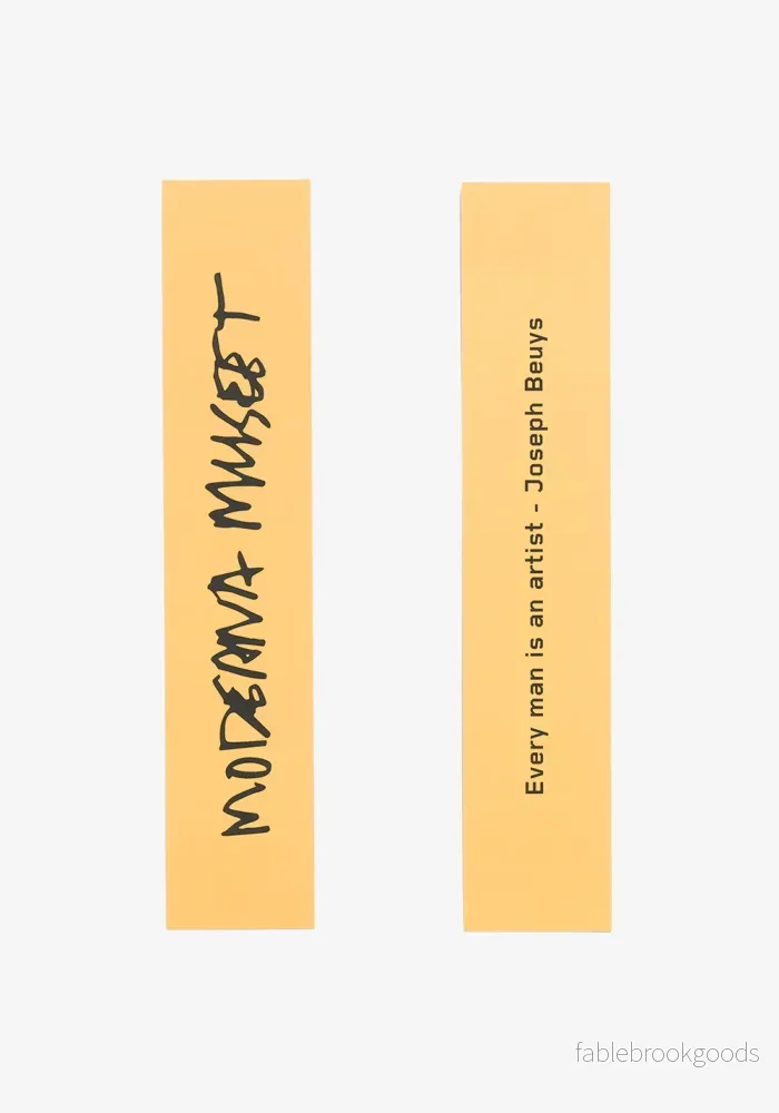 Bokmärke, ”Every man is an artist”, Joseph Beuys