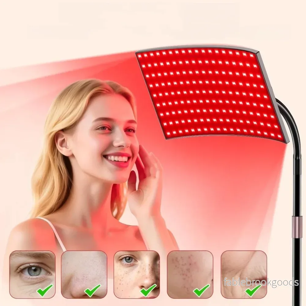 Rotatable Floor-Standing Red Light Therapy Lamp For Home UseInfrared Heat Rotatable Floor-Standing Red Light Therapy Lamp For Home UseInfrared Heat