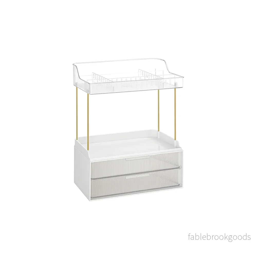 MakeUp Organizer – 4 nivåer – Transparent MakeUp Organizer – 4 nivåer – Transparent