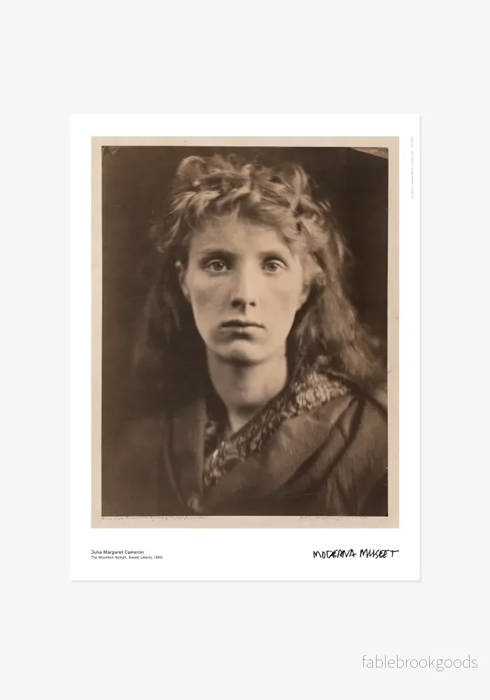 Poster: Julia Margaret Cameron, The Mountain Nymph, Sweet Liberty