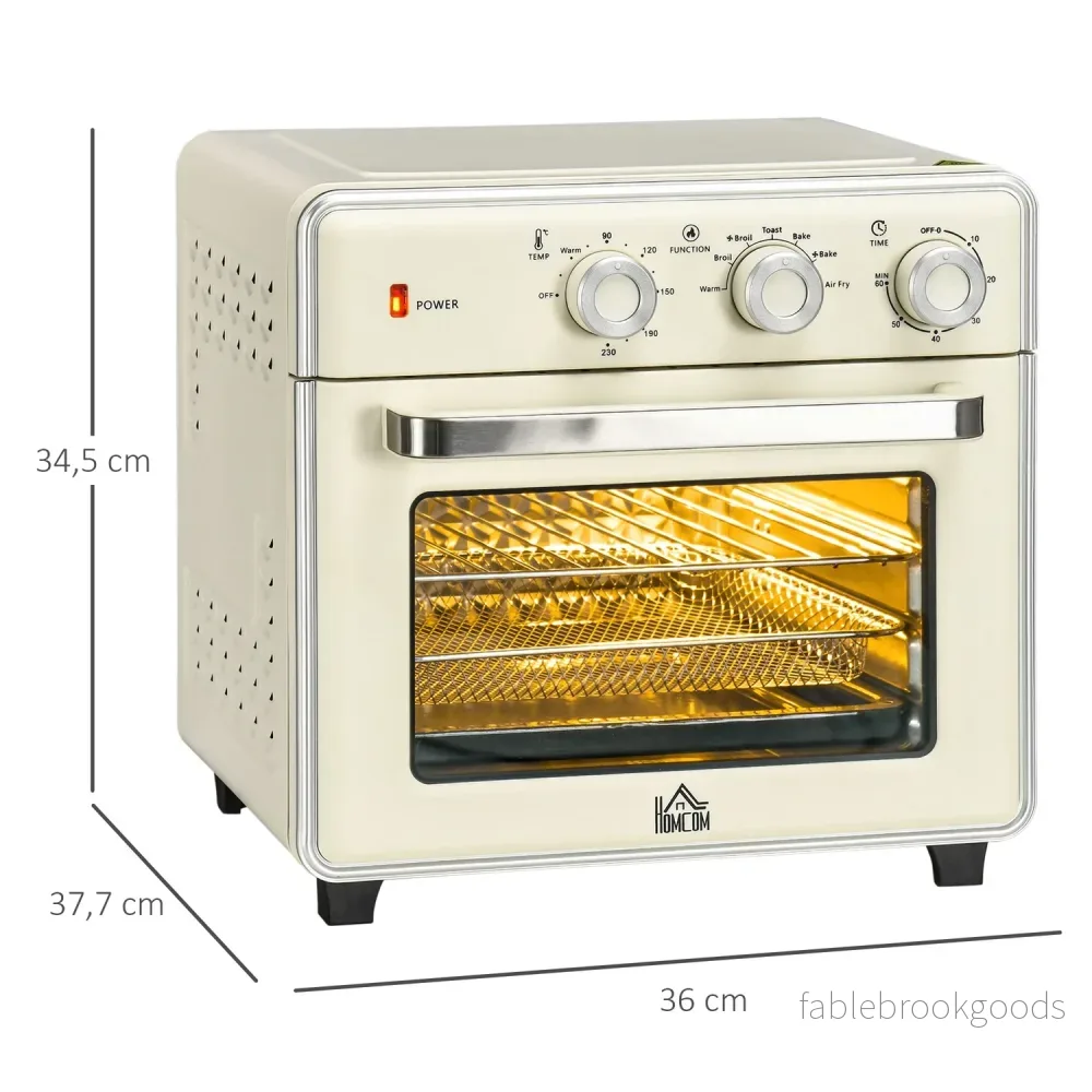 Miniugn, 20L, 7-i-1, luftcirkulation, gräddvit - Bild 3
