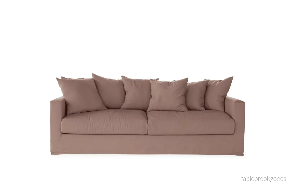 ALMA 3-seater Sofa, Corduroy, Dusty Pink, removable & washable covers ALMA 3-seater Sofa, Corduroy, Dusty Pink, removable & washable covers