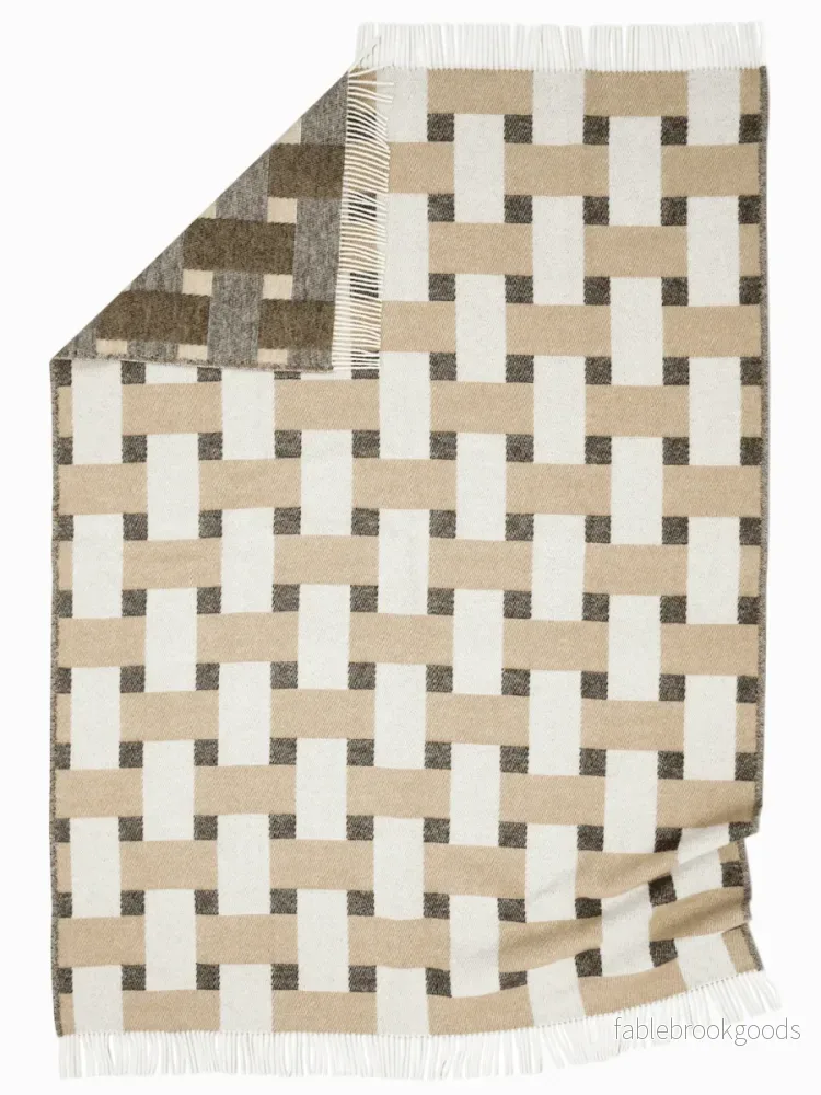 Pläd Weave Beige Pläd Weave Beige