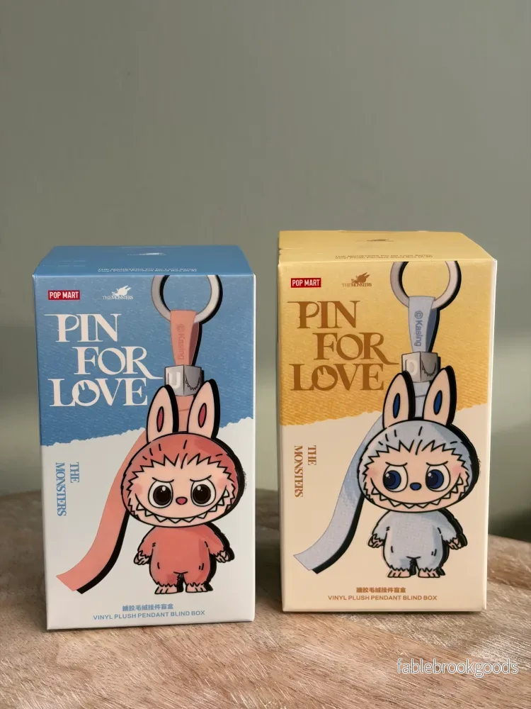 Labubu Pin for Love – äkta samlarfigur från POP MART