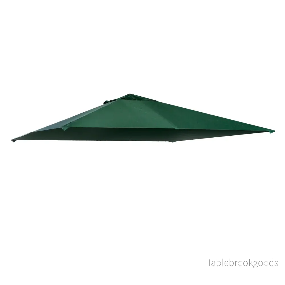 Grön polyestergazebo takbyte, 2,98 x 2,95 M Grön polyestergazebo takbyte, 2,98 x 2,95 M