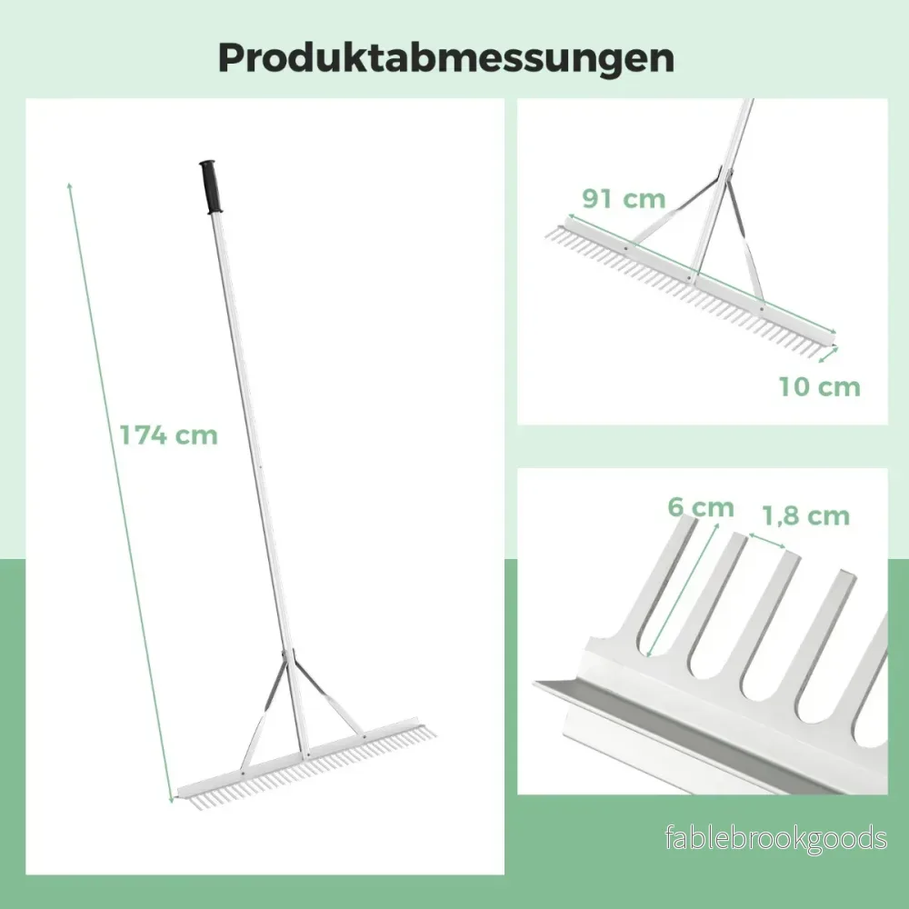 Kratta – av aluminium med brett räfshuvud – 91 cm 91 x 10 x 174 cm – Silver - Bild 3