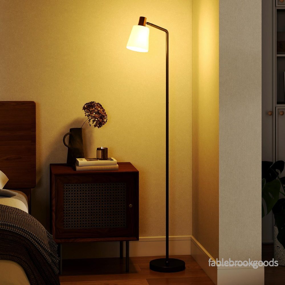 LED-golvlampa, justerbart huvud, 3 färgtemperaturer - Bild 2