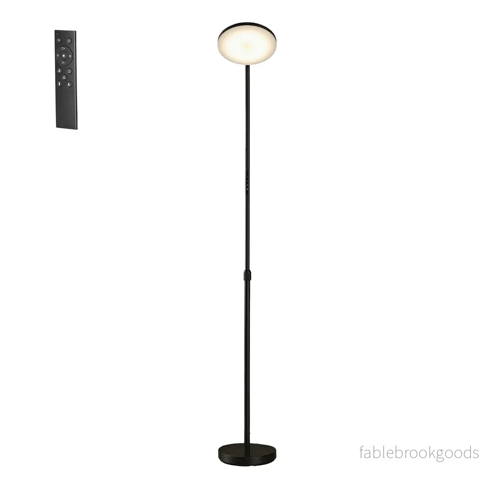 Nachtkastje - Met Stopcontact en USB - 2 Schuifladen - Zwart - 30 x 40,1 x 50,2 cm - Bild 2