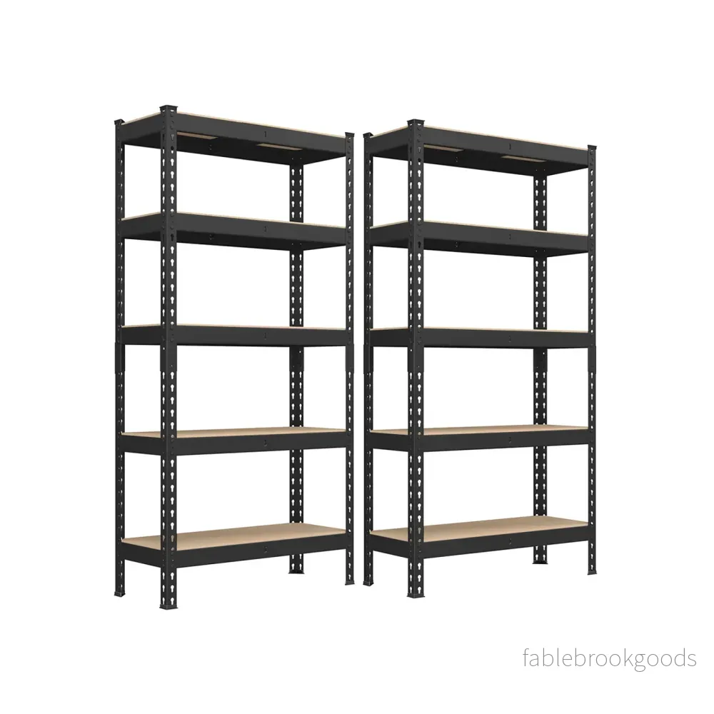 Hyllsats – Heavy duty – Stål – Svart Hyllsats – Heavy duty – Stål – Svart
