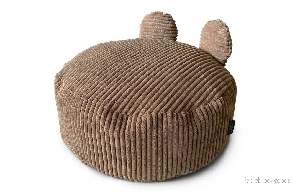 TEDDIE Pouf Bean Bag, Corduroy TEDDIE Pouf Bean Bag, Corduroy