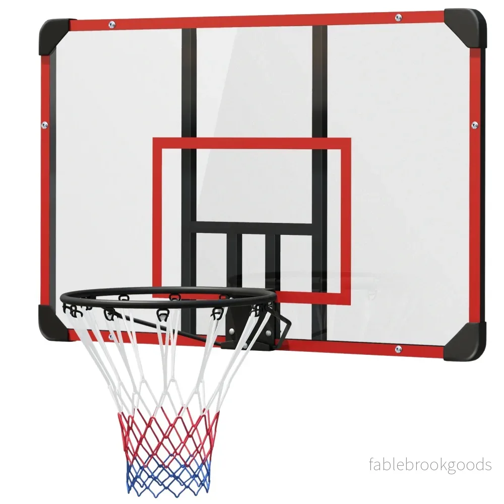 Basketbåge utomhus i stål, väggmonterad, 113 x 61 x 73 cm Basketbåge utomhus i stål, väggmonterad, 113 x 61 x 73 cm