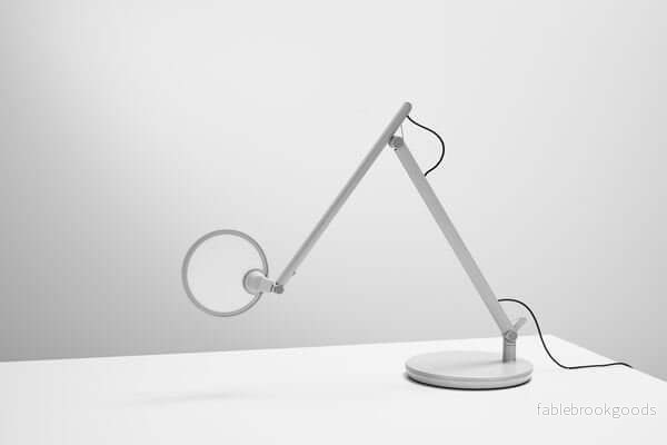 Nova bordslampa, vit - med bordsfot - Bild 3