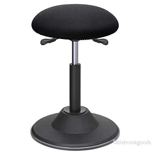 Arbetspall – Ergonomisk och vridbar – Svart