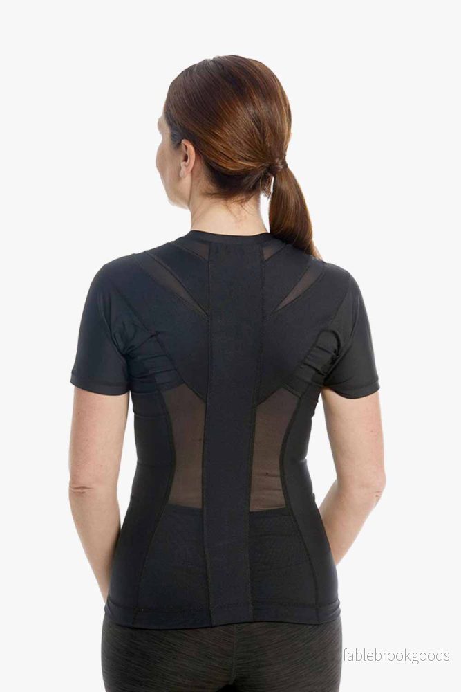 Women's Posture Shirt™ Zipper - Svart - Bild 3