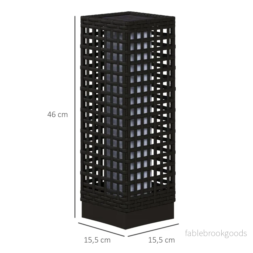 Vattentät Solar LED Trädgårdslampa, Rotting Design, Auto Sensor - Bild 3