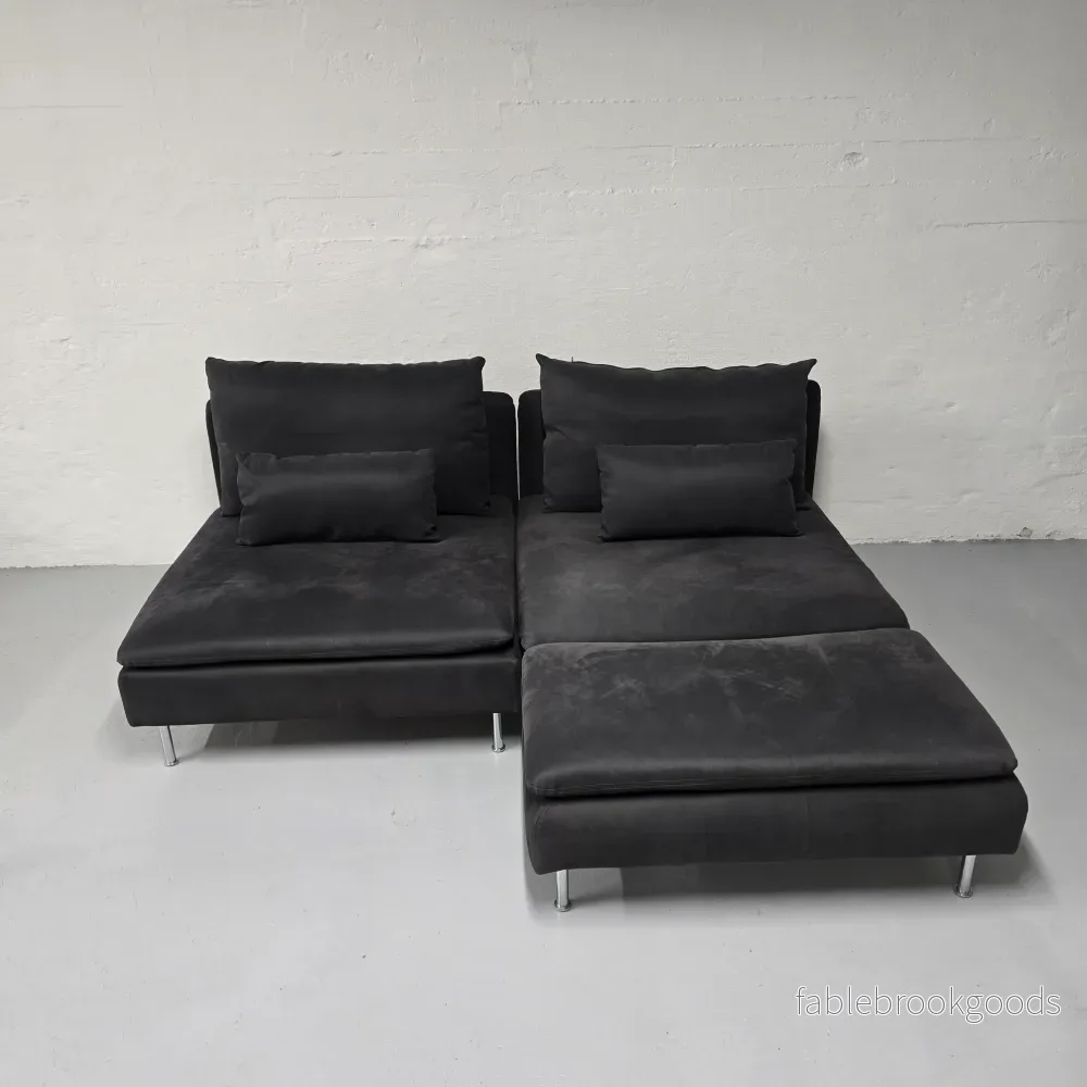 Ikea Södermalm 1-sits sektion med schäslong