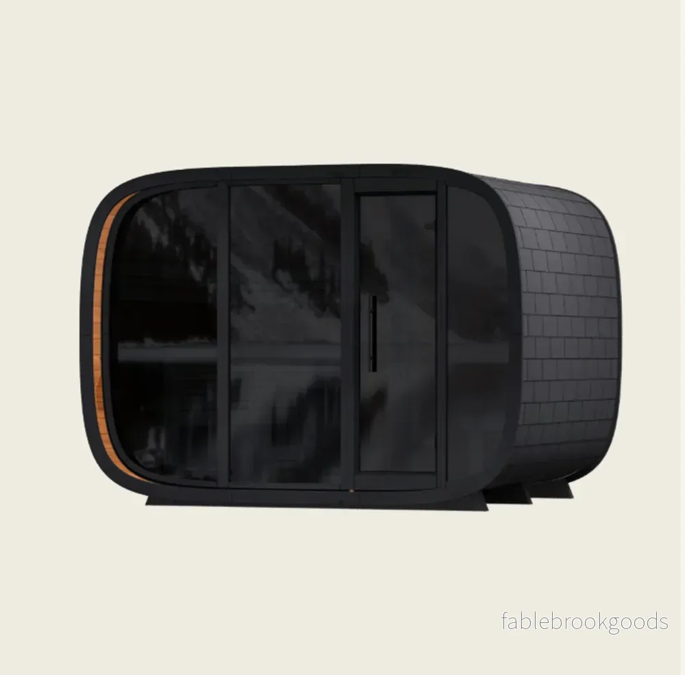 Leil® Saunas Round Cube Double Leil® Saunas Round Cube Double