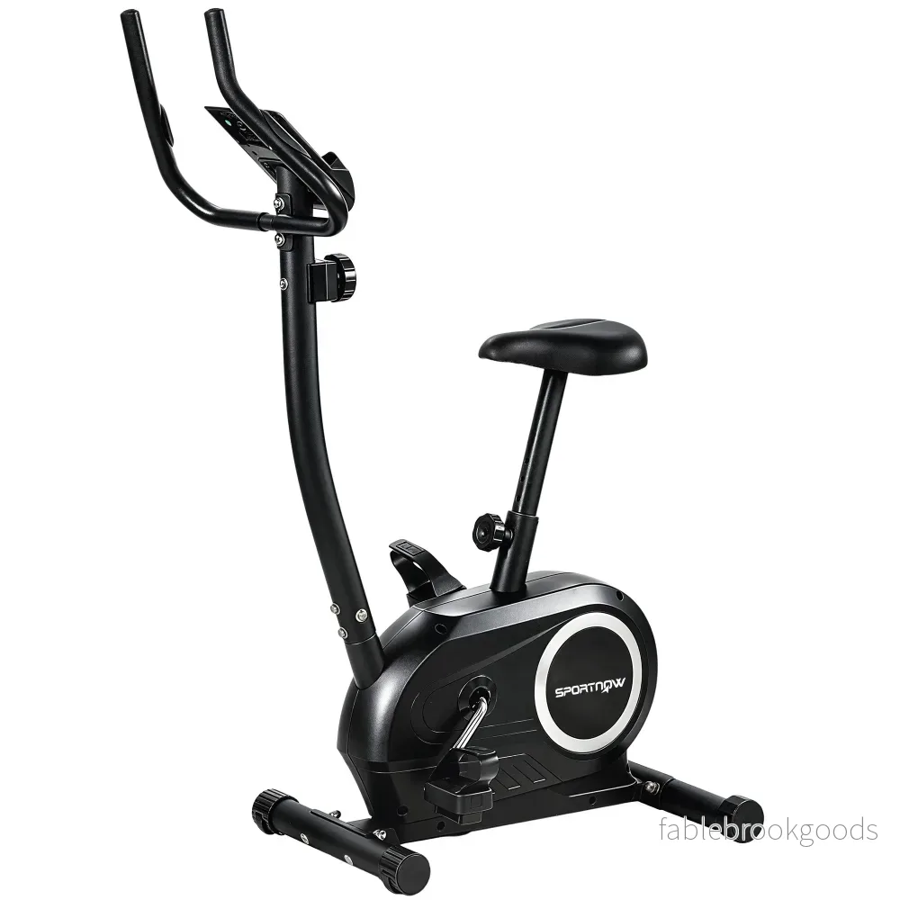 Inomhusmotionscykel, Bluetooth-app, LCD, 8-nivåers magnetisk