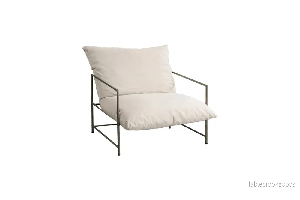 Sedalia Fåtölj Beige – Modern Skandinavisk Fåtölj | Venture Home - Bild 2
