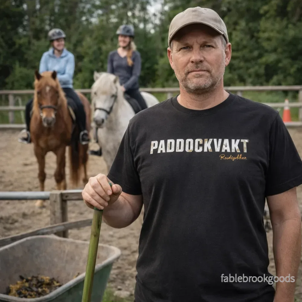 T-shirt Unisex "Paddockvakt" - Bild 2