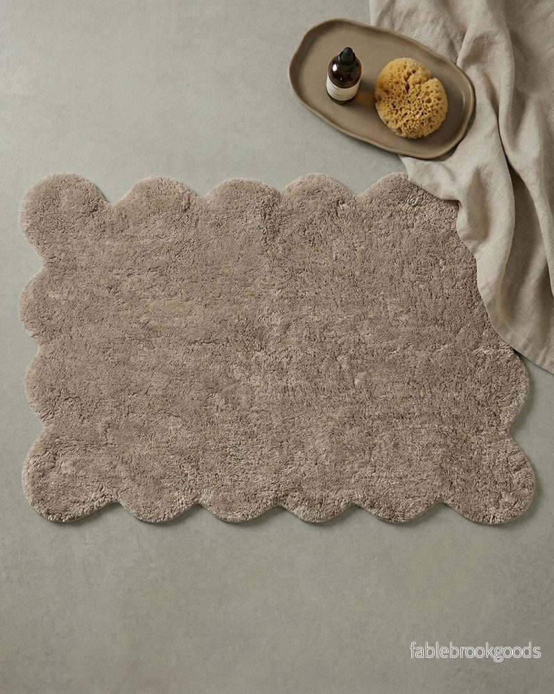 Badrumsmatta Clam Beige - Bild 2