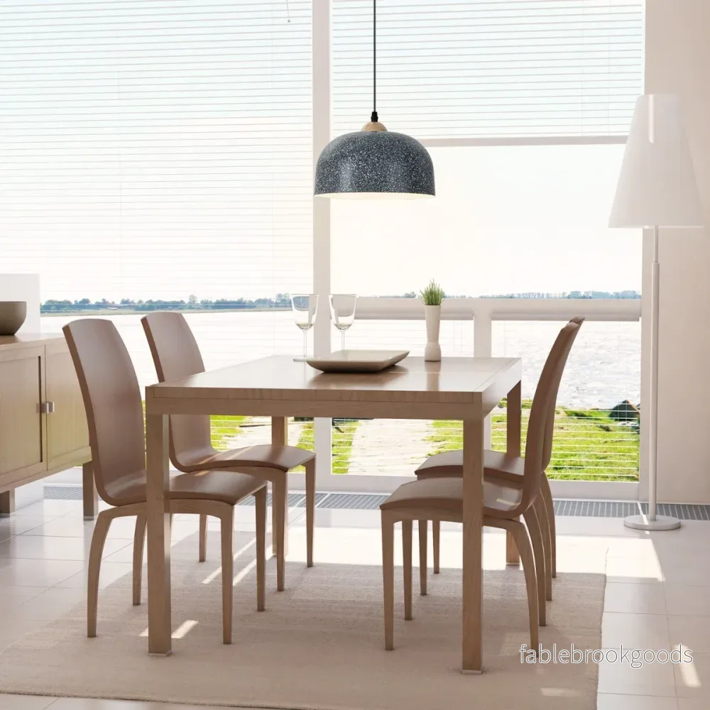 Taklampa – med justerbar hängkabel och E27 socket pendellampa hänglampa – Grå - Bild 3