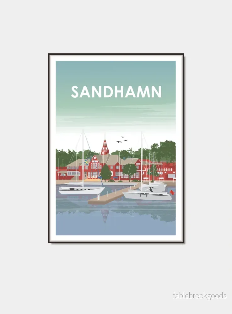 Sandhamn poster Sandhamn poster