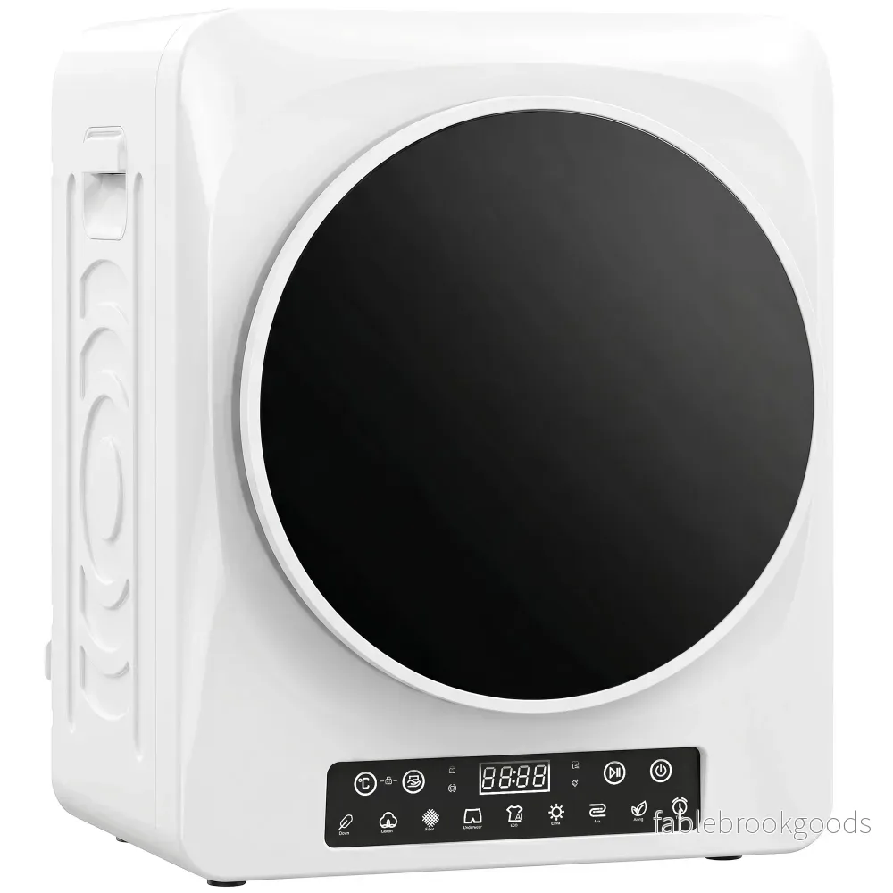 Kompakt ventilerad torktumlare, 5 kg 1000 W, vit