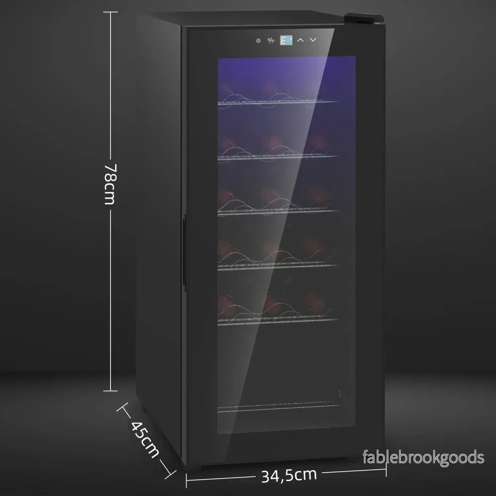 Vinkyl, 18 flaskor, 50L, Touch Control, 5-18°C - Bild 3