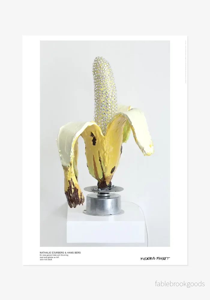 Poster: Djurberg Berg, Worship (Banana in Diamonds)