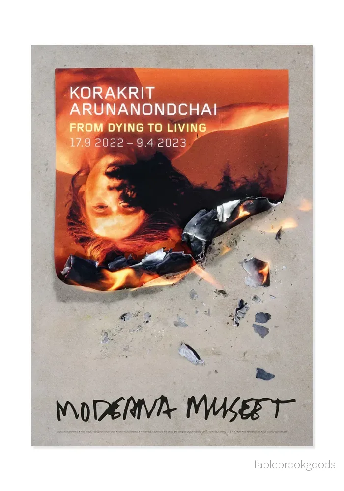 Poster, Korakrit Arunanondchai, Songs For Living Poster, Korakrit Arunanondchai, Songs For Living