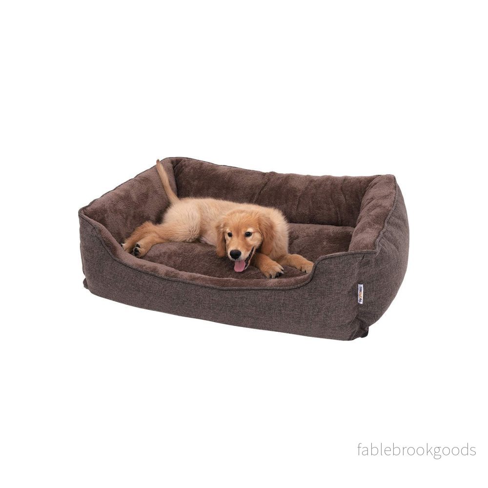 Hundkorg - tvättbar - 110 cm - brun - Bild 2