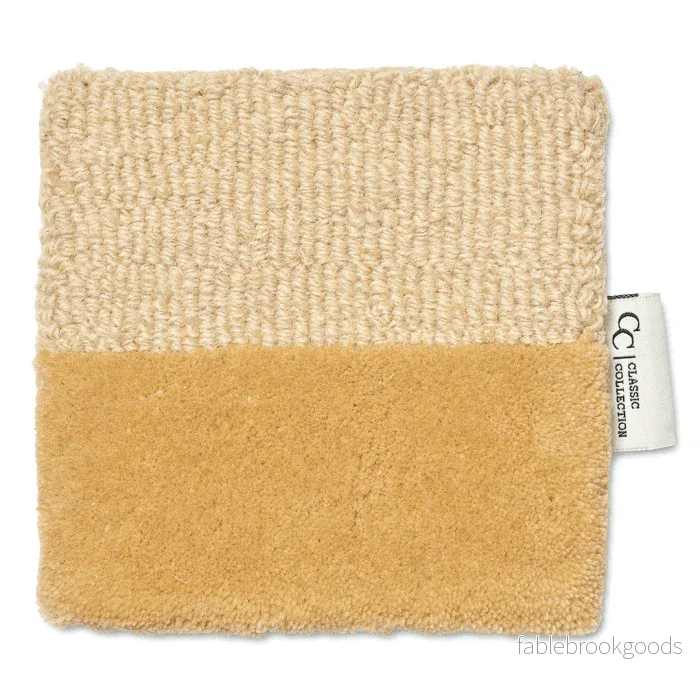 Mattprov Stripe Boucle Gul Mattprov Stripe Boucle Gul