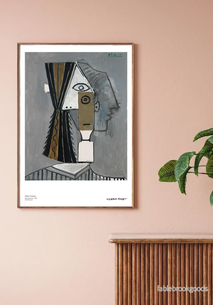 Poster, Pablo Picasso, Kvinnohuvud - Bild 2