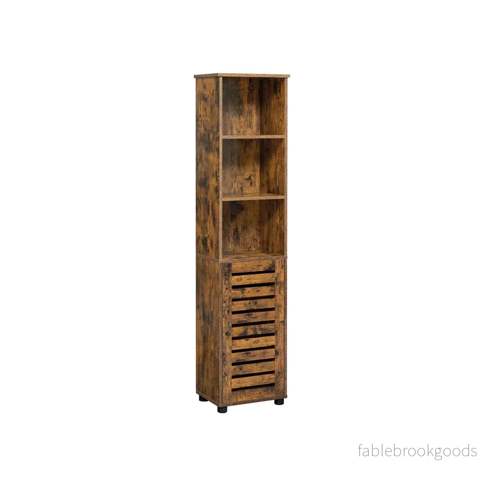 Badrumsskåp – vintagestil – brun Badrumsskåp – vintagestil – brun