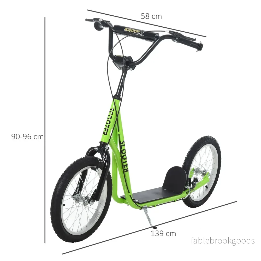 Barnsparkcykel med handbroms, 16-tums luftdäck - Bild 2
