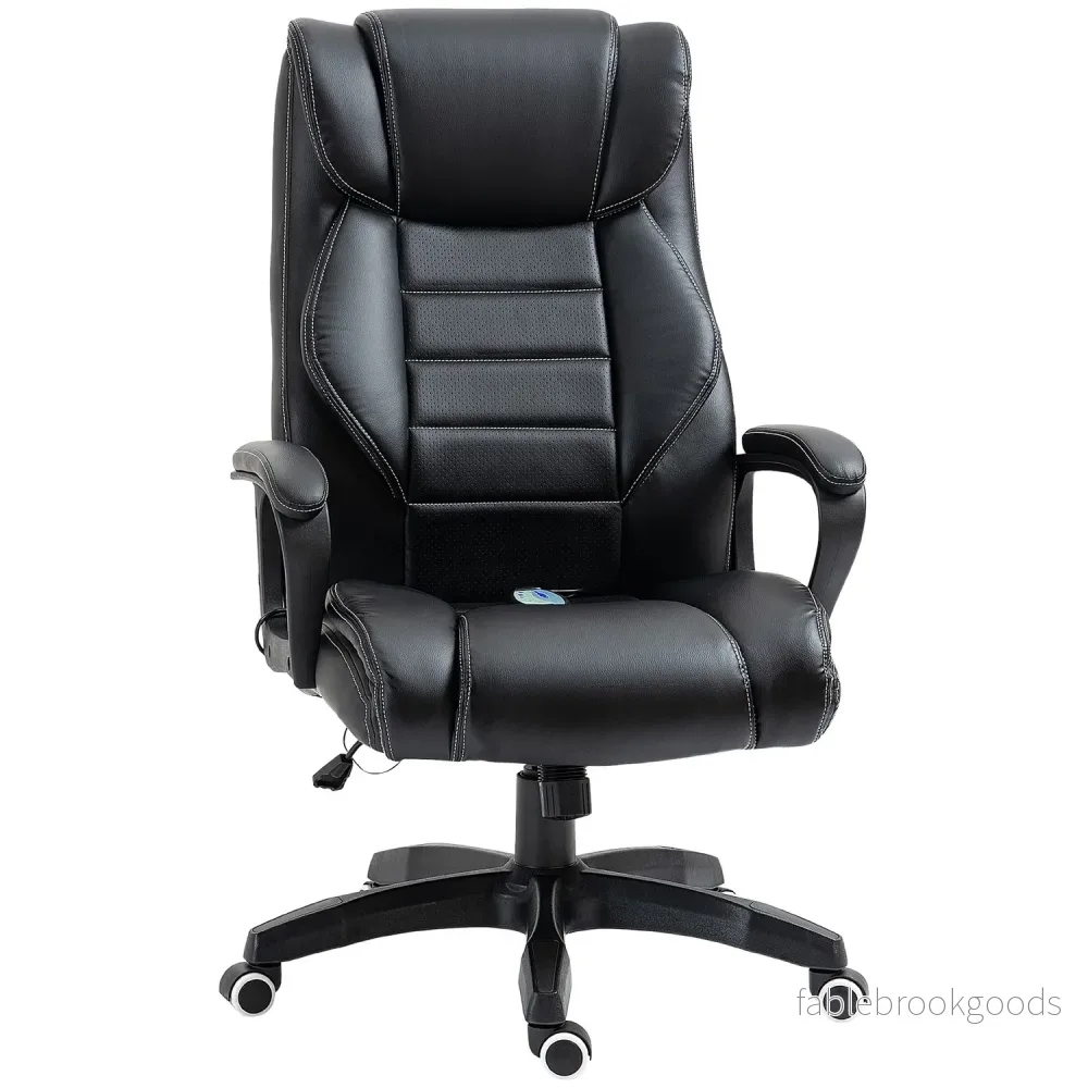 Ergonomisk spelstol med justerbar höjd och 6 vibrationspunkter Ergonomisk spelstol med justerbar höjd och 6 vibrationspunkter