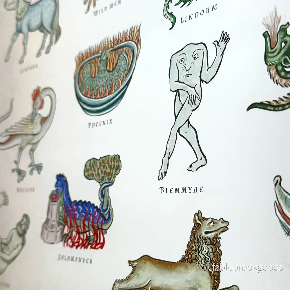 Poster Medieval Mythical Bestiary - Bild 3