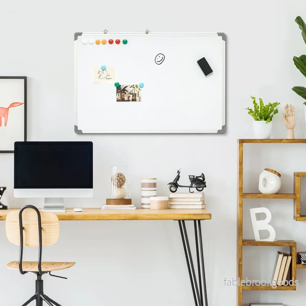 Magnetic Dry Erase Whiteboard med tillbehörsuppsättning - Bild 2