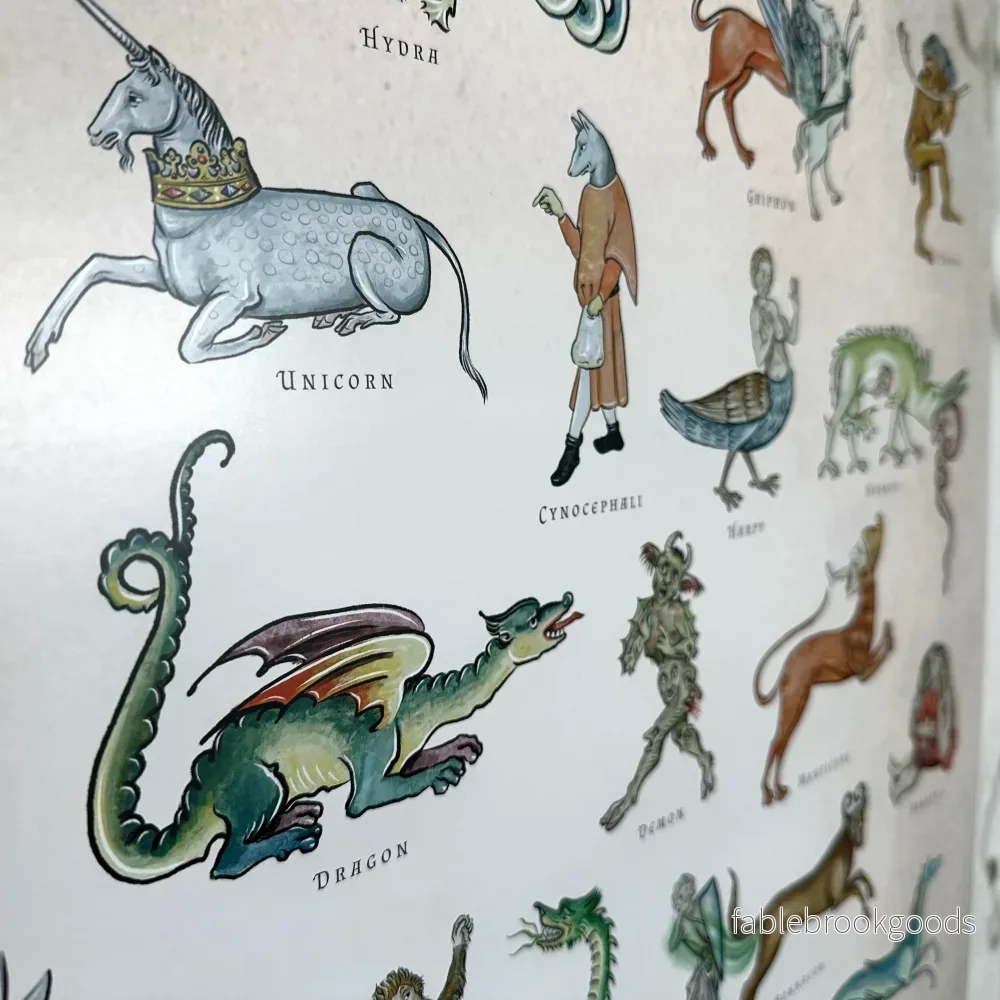 Poster Medieval Mythical Bestiary - Bild 2