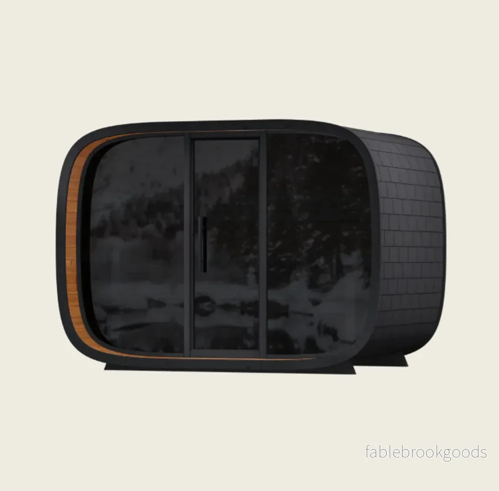 Leil® Saunas Round Cube Relax Leil® Saunas Round Cube Relax