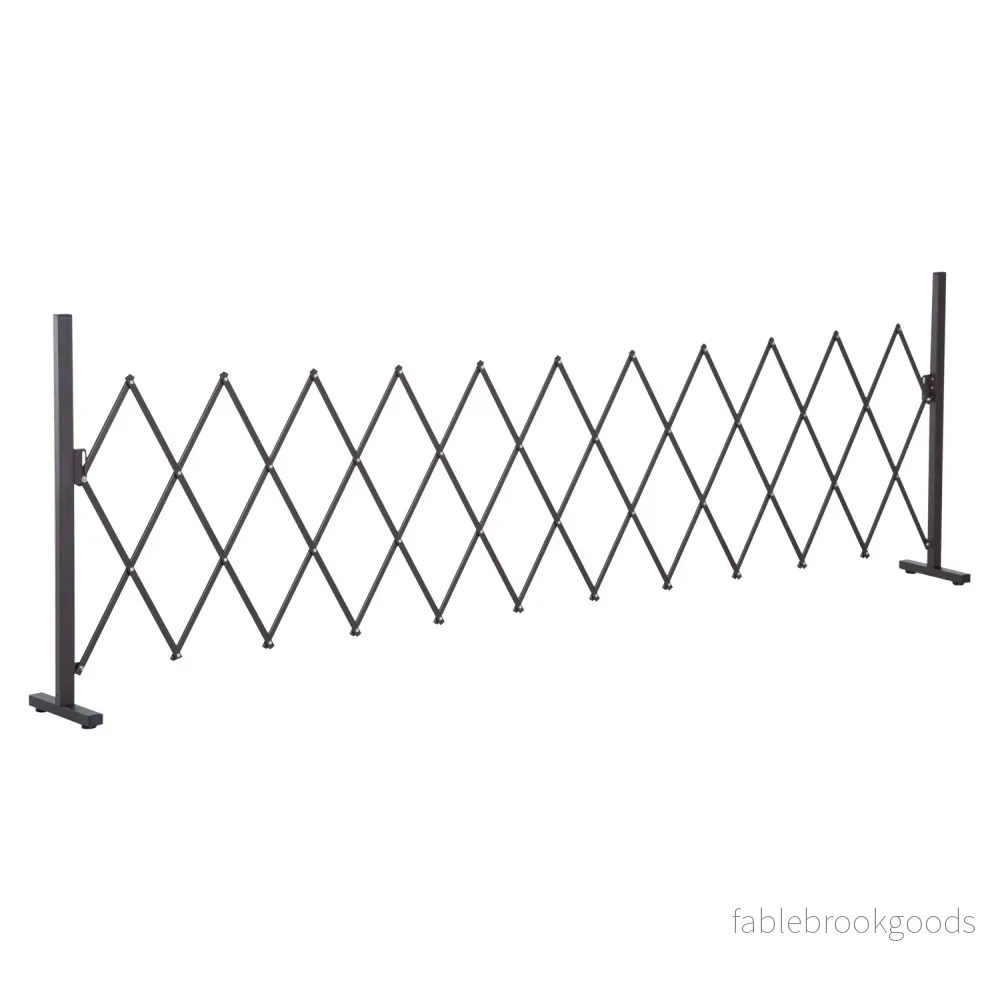 Utdragbar saxport i aluminium – 35-300 cm, brun