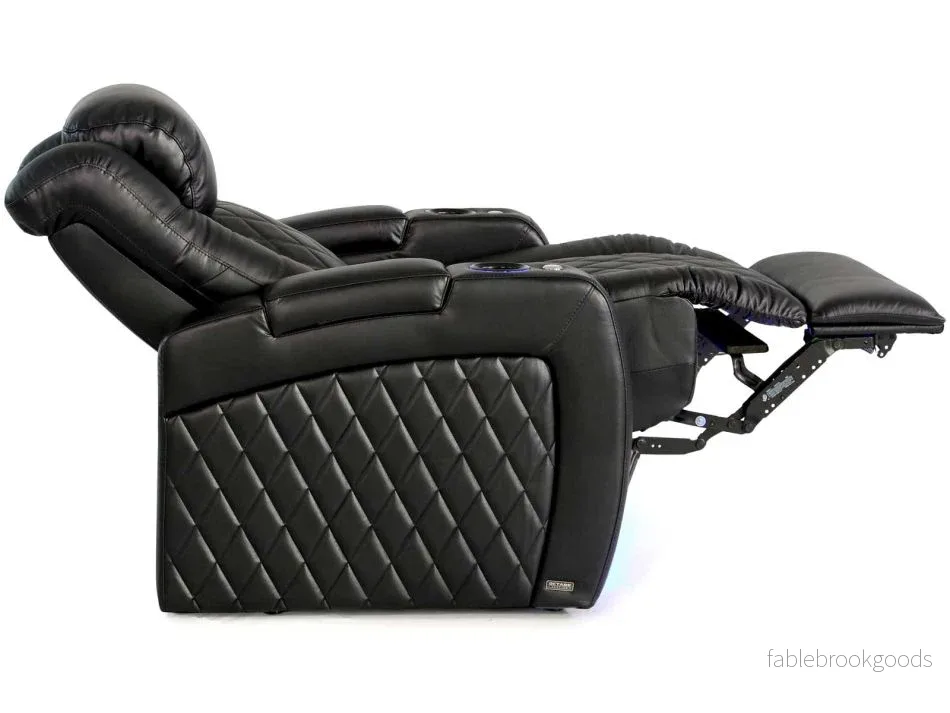 Biosoffa LHR Continental Smartsuede Rak Svart - Bild 2